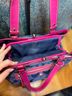 Coach Solid Blue Pink Leather Tote One size - photo 6