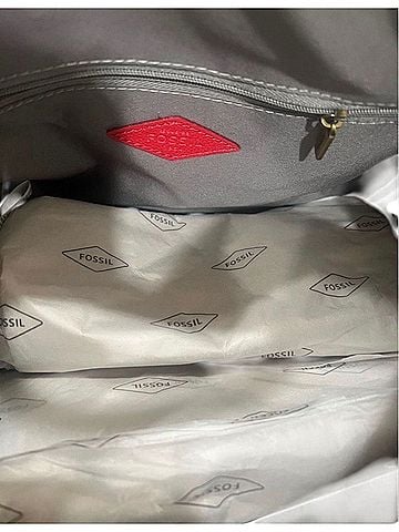 Fossil fossil Leather Tote (view 2)