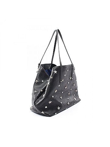 Jimmy Choo Jimmy Choo Sasha M Star Studded Tote Bag Handbag Leather Women's Black (view 2)