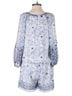 Joie 100% Silk Paisley Blue Joie Romper Size M - photo 2