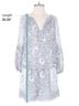 Joie 100% Silk Paisley Blue Joie Romper Size M - photo 3