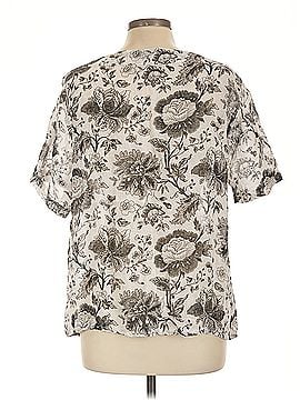 Flax Flax Short Sleeve Blouse (view 2)