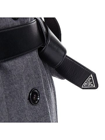 Prada Prada 2022 Cashmere Triangle Belt Coat (view 2)