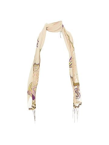 ETRO Etro Embroidered Beaded Chain Scarf (view 1)