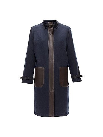 Loro Piana Loro Piana Cashmere Wool Leather Jacket (view 1)