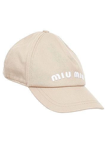 Miu Miu Miu Miu 2023 Cotton Twill Baseball Cap (view 1)