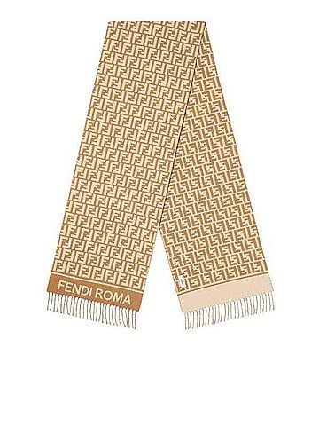 Fendi Cashmere Wool Scarf Aqcw (view 1)