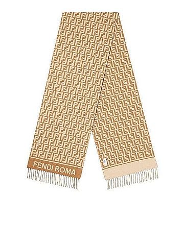 Fendi Cashmere Wool Scarf Aqcw (view 2)