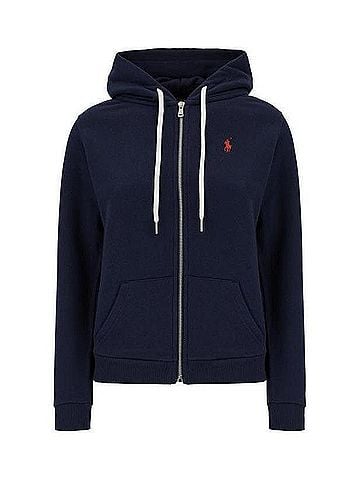 Ralph Lauren Logo Hooded Zip-up (view 1)