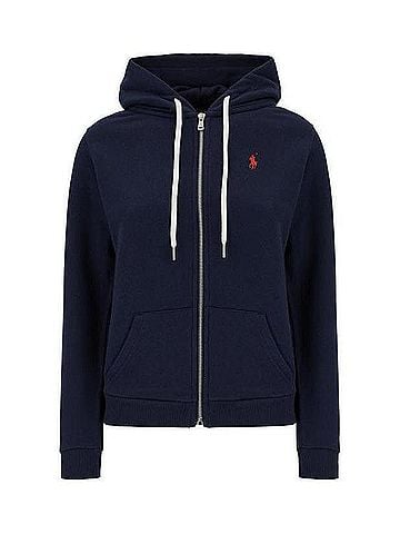 Ralph Lauren Logo Hooded Zip-up (view 2)