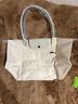 Longchamp 100% Canvas White Tote One size - photo 4