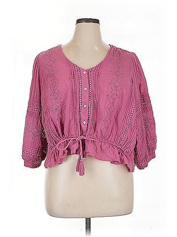 Lucky Brand Lucky Brand 3/4 Sleeve Blouse (view 1)