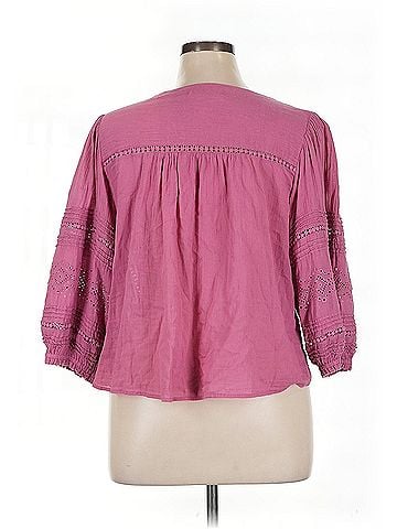 Lucky Brand Lucky Brand 3/4 Sleeve Blouse (view 2)