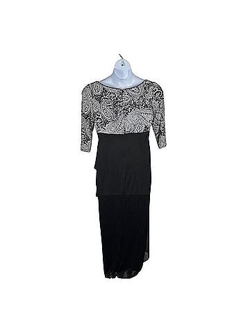 Alex Evenings Empire Waist Gown Cocktail Dress (view 2)