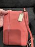 Coach Pink Leather Wristlet One size - photo 3
