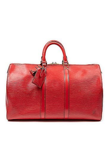 Louis Vuitton Keepall Black Stitching 45 (view 1)