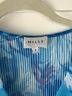 Milly Floral Blue Cocktail Dress Size 2 - photo 3