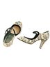 Butter Snake Print Multi Color Heels Size 6 - photo 2