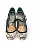 Butter Snake Print Multi Color Heels Size 6 - photo 3