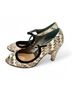 Butter Snake Print Multi Color Heels Size 6 - photo 9
