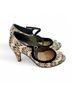 Butter Snake Print Multi Color Heels Size 6 - photo 4