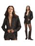 Anthropologie 100% Polyester Black Gold Blouse Size XS - photo 13