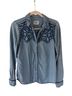 Holding Horses Blue Button-Down Shirt Size S - photo 1