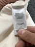 DKNY Ivory Dkny Short Sleeve Top Size L - photo 4