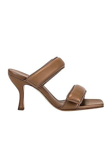 Gia Couture X Pernille Teisbaek Pernille Teisbaek Two Strap Padded Adjustable Heels Sandal Heels (view 2)