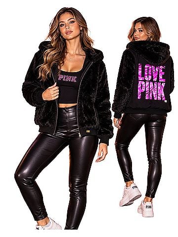 Victoria's Secret Limited Edition Reversible Faux Fur Jacket | ThredUp