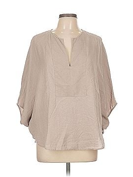 BCBGMAXAZRIA Bcbgmaxazria 3/4 Sleeve Silk Top (view 1)