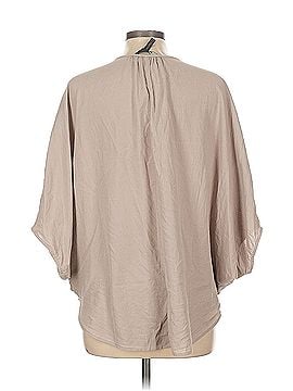 BCBGMAXAZRIA Bcbgmaxazria 3/4 Sleeve Silk Top (view 2)