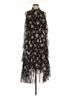Ulla Johnson 100% Polyester Floral Black Ulla Johnson Cocktail Dress Size 30 - photo 1