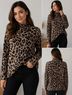 Nicole Miller Animal Print Multi Color Brown Black Pullover Sweater Size XL - photo 7