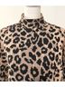 Nicole Miller Animal Print Multi Color Brown Black Pullover Sweater Size XL - photo 4