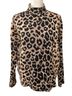 Nicole Miller Animal Print Multi Color Brown Black Pullover Sweater Size XL - photo 1