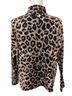 Nicole Miller Animal Print Multi Color Brown Black Pullover Sweater Size XL - photo 2