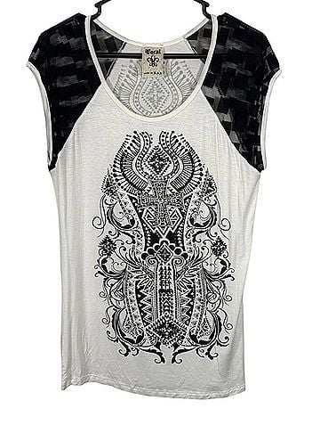 Vocal Short Sleeve Blouse (view 1)