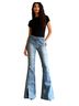 Free People Blue Jeans Size 26 - photo 1