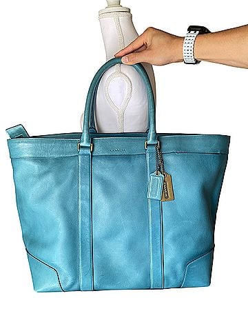 Coach Leather Tote (view 1)