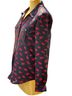 Joie Print Black Red Button-Down Shirt Size XS - photo 2
