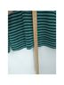 Talbots Stripes Green Blue Turtleneck Sweater Size L - photo 8