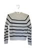 Vince. Stripes White Black Pullover Sweater Size XS - photo 1