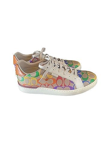 Coach Rainbow Signature Low Top Sneakers Sneakers (view 1)