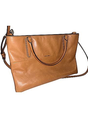 Coach Leather Tote (view 1)