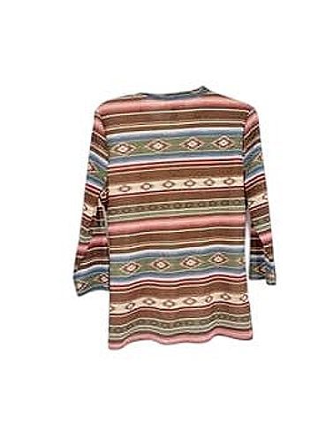 Chaps 3/4 Sleeve Blouse (view 2)