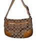 Coach Print Brown Tan Shoulder Bag One size - photo 2