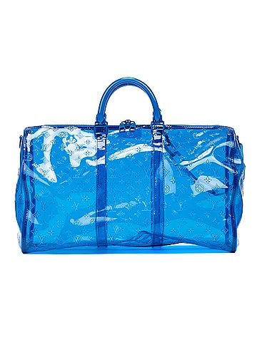 Louis Vuitton Ltd. Ed. Virgil Abloh Keepall Monogram Prism 50 (view 1)