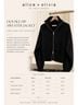 Alice + Olivia Black Cardigan Size M - photo 5