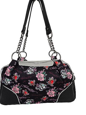 Ed Hardy Leather Shoulder Bag (view 2)